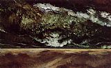 The Angry Sea by Gustave Courbet